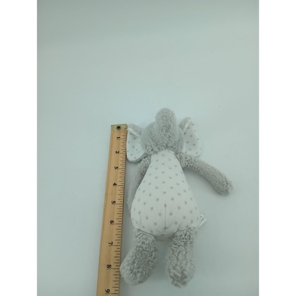Jellycat London Grey Starry Elly Elephant Lovey Plush Baby Security Blanket - Picture 6 of 6